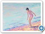"Girl on Shore"
12x16 Oil